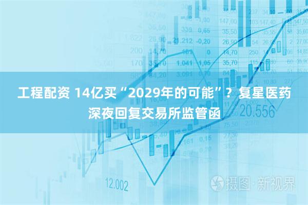 工程配资 14亿买“2029年的可能”?复星医药深夜回复交易所监管函